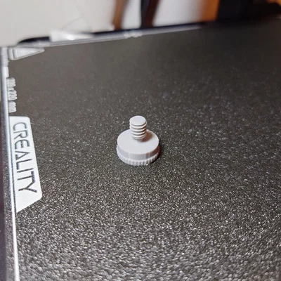 Ốc vít vặn tay 3D cho chân máy ảnh (Tripod Camera Screw)