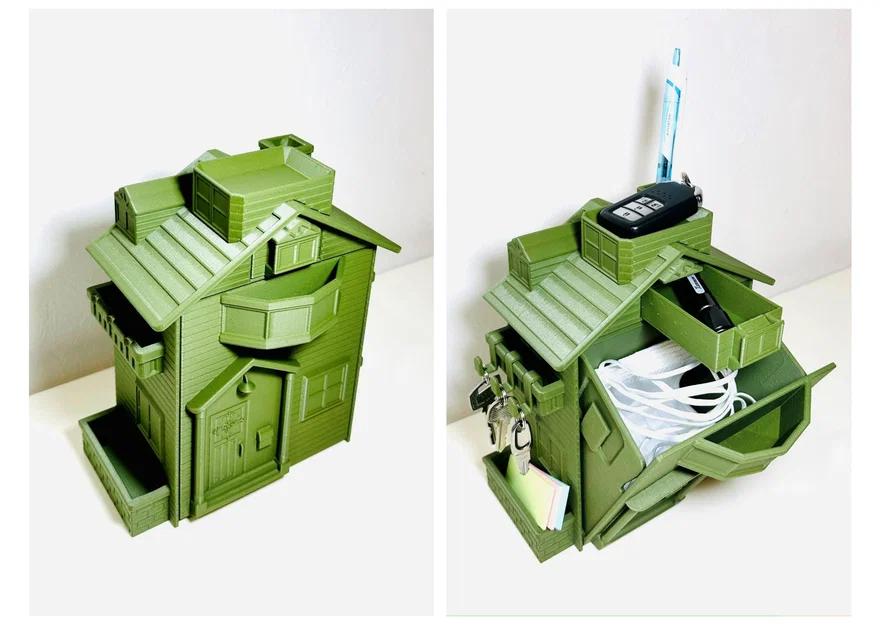 Thùng rác hình ngôi nhà - Image 2