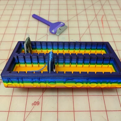 Kệ Bobbin Chỉ Thêu (Embroidery Floss Bobbin Rack)