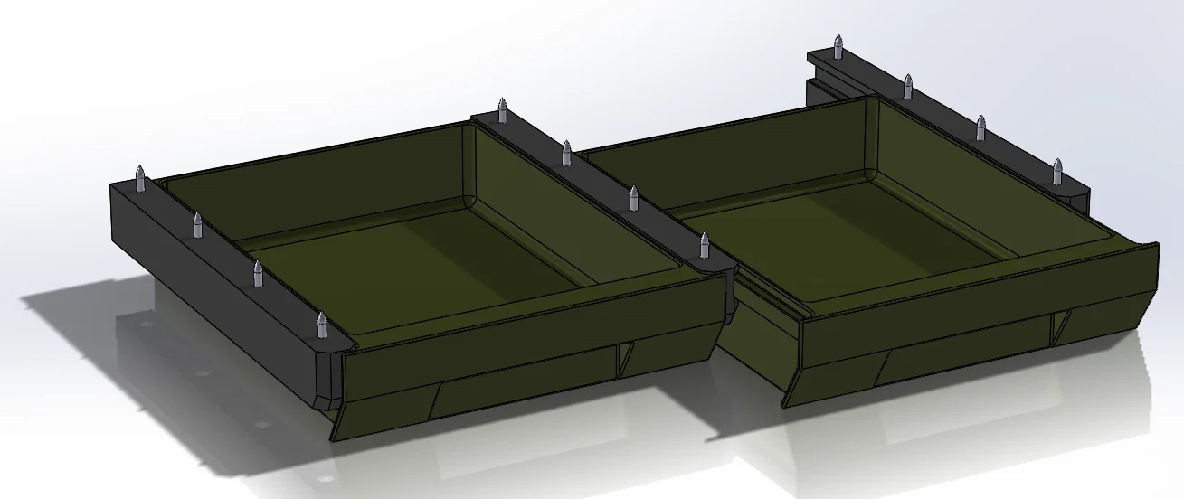 Ngăn kéo gắn dưới bàn (Desk drawer) - Image 1