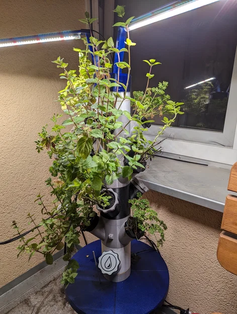 Tháp Dâu Ban Công dùng IKEA Persillade (Modular Hydroponic dạng module) - Image 4