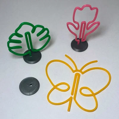 Bộ giá đỡ ghi chú 3D xinh xắn chủ đề mùa xuân