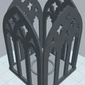 Gothic Lantern 3 – Đèn lồng nến tealight phong cách Gothic - Thumbnail 1