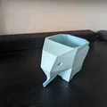 Chậu cây hình voi có vòi thoát nước (Elephant Plant Pot with Drainage Snout) - Thumbnail 4