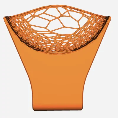 Chân đế loa Echo Dot 3 phong cách Voronoi độc đáo cho in 3D