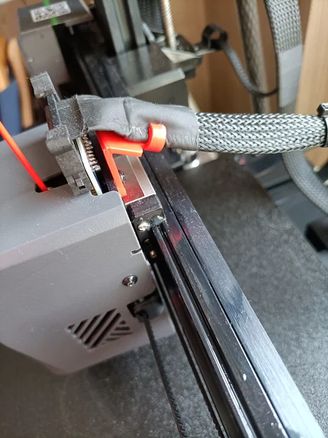 Artillery Sidewinder X4 - Mod đỡ cáp Extruder (Phiên bản khác) - Image 2