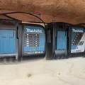 Giá treo tường phẳng cho sạc Makita DC18RC/DC18SD/DC18SH - Thumbnail 1