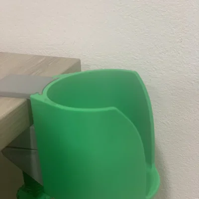 Giá đỡ cốc kẹp bàn đa năng - Phụ kiện in 3D gọn gàng cho bàn làm việc