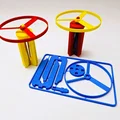 Rubber Band Copter – Trực thăng dây thun (kit card & chi tiết rời) - Thumbnail 1