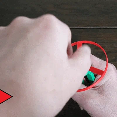 Rubber Band Copter – Trực thăng dây thun (kit card & chi tiết rời)
