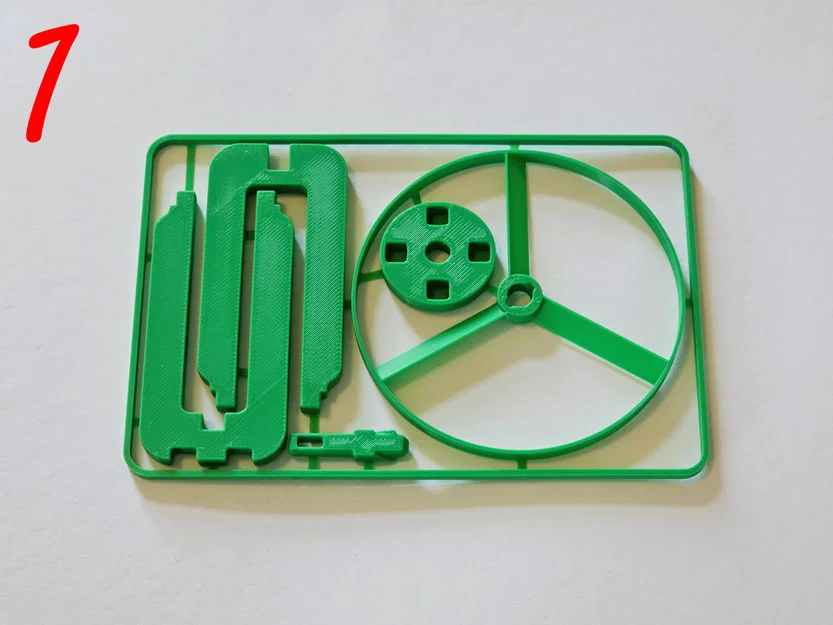 Rubber Band Copter – Trực thăng dây thun (kit card & chi tiết rời) - Image 4