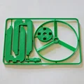 Rubber Band Copter – Trực thăng dây thun (kit card & chi tiết rời) - Thumbnail 4