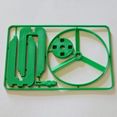 Rubber Band Copter – Trực thăng dây thun (kit card & chi tiết rời)