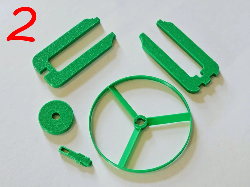 Rubber Band Copter – Trực thăng dây thun (kit card & chi tiết rời) - Image 5