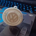 Móc khóa xoay logo Volkswagen in 3D độc đáo cho fan xe hơi - Thumbnail 2