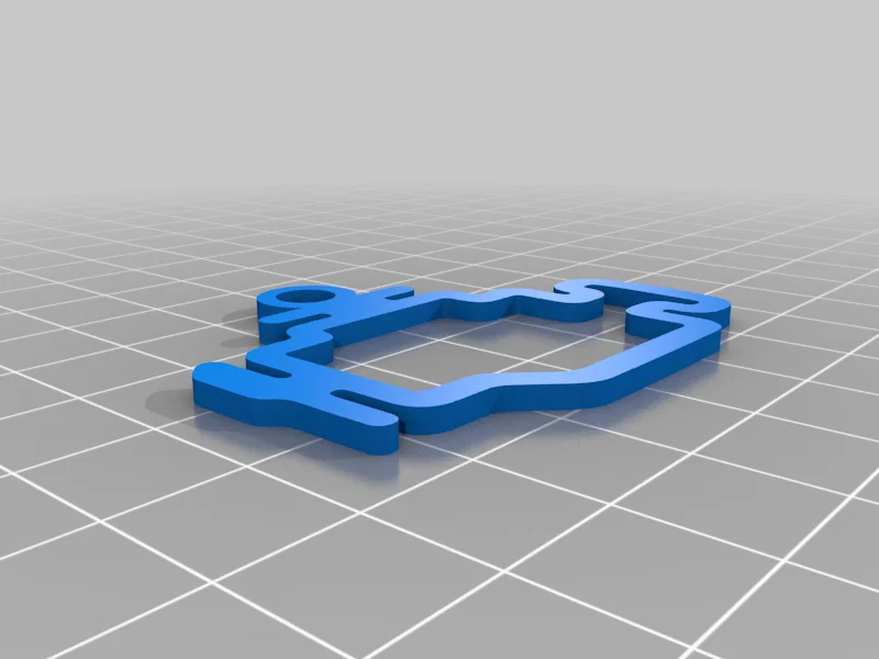 Móc khóa biểu tượng Check Engine (2 phiên bản) in 3D - Image 2