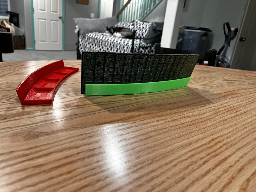 Giá đỡ bài + khay đựng linh kiện board game (Playing Card Holder with Board Game Bits Bins) - Image 2