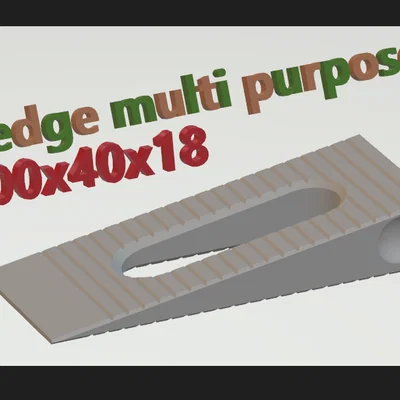 Nêm Đa Năng 3D: Giải Pháp Chặn Cửa và Căn Chỉnh Đồ Đạc Tiện Dụng