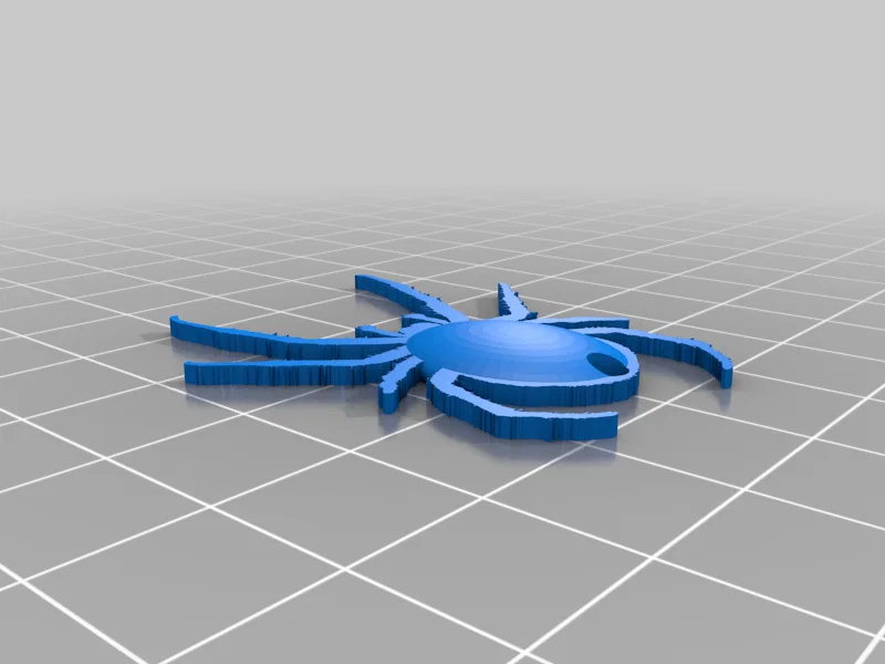 Móc khóa hình nhện Spider độc đáo - File in 3D cực đẹp - Image 1