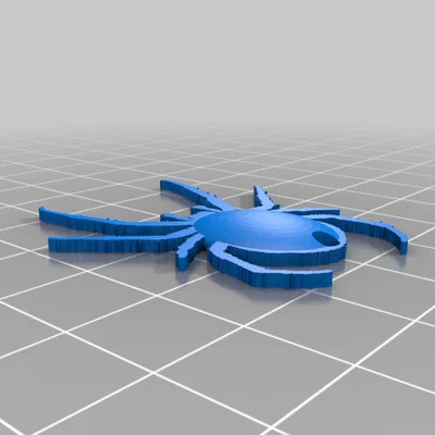 Móc khóa hình nhện Spider độc đáo - File in 3D cực đẹp
