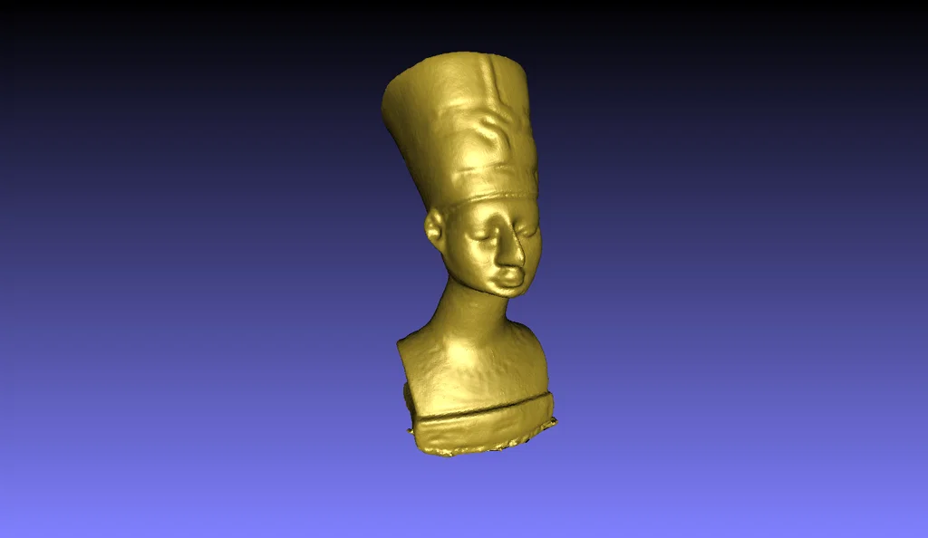 Mô hình 3D tượng bán thân Nữ hoàng Ai Cập Nefertiti ấn tượng - Image 1
