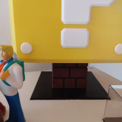 Đèn Power UP hình khối ? Super Mario (Cube/Würfel)