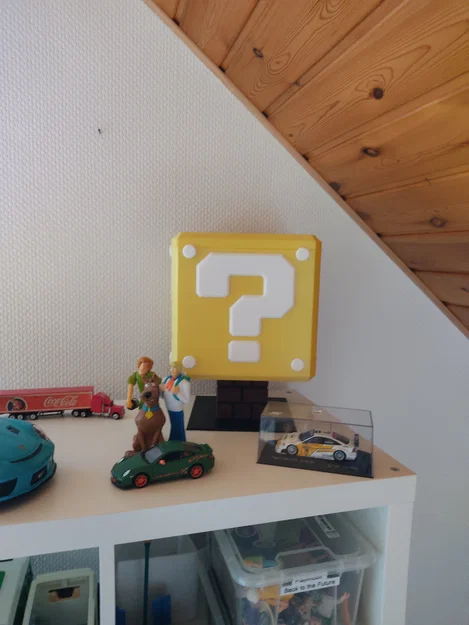 Đèn Power UP hình khối ? Super Mario (Cube/Würfel) - Image 4