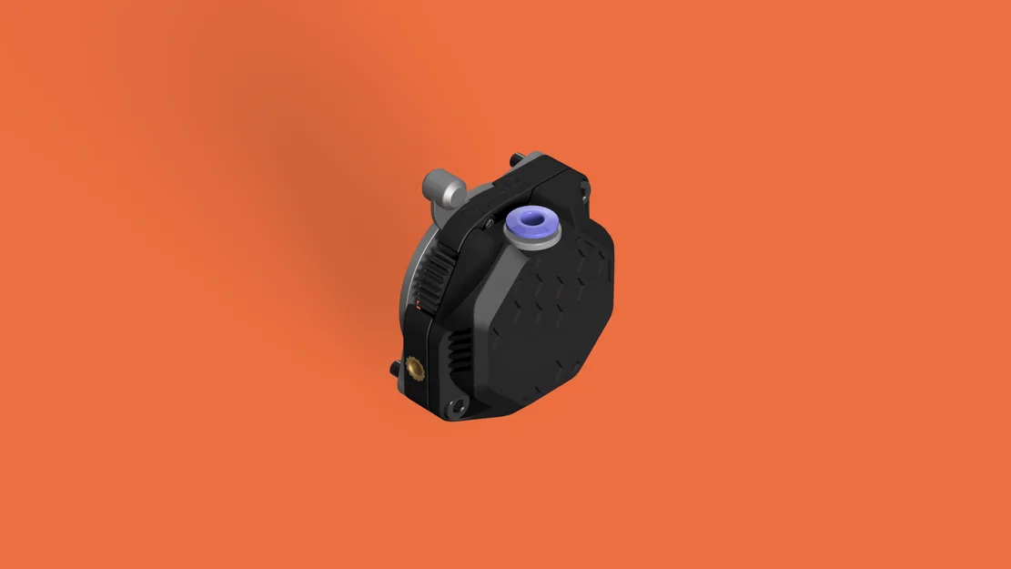 Nắp đậy bộ đùn Creality K1 (hỗ trợ đầu nối bowden tiêu chuẩn hoặc khí nén) - Image 3