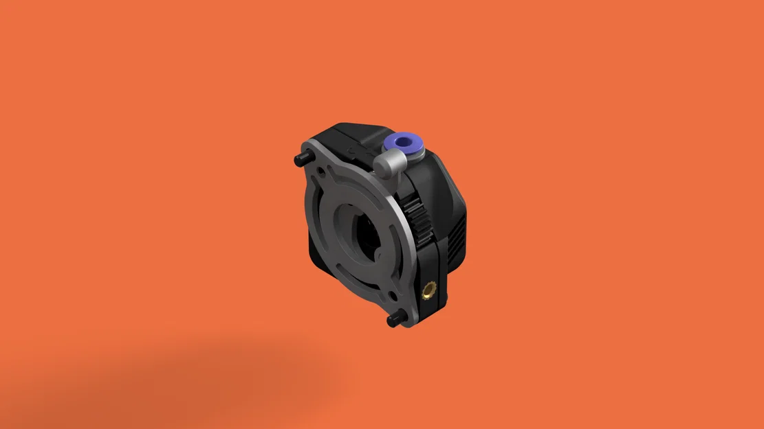 Nắp đậy bộ đùn Creality K1 (hỗ trợ đầu nối bowden tiêu chuẩn hoặc khí nén) - Image 4