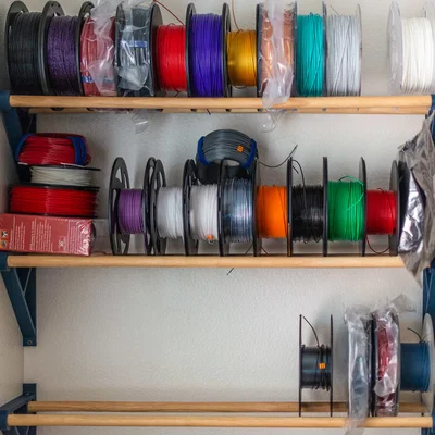 Kệ lưu trữ filament 1kg và 3kg (Filament Storage Shelf 1kg and 3kg)