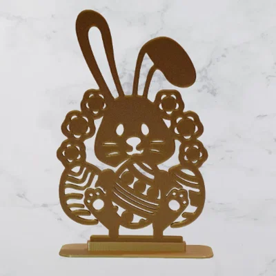 Mô hình trang trí chú thỏ Phục sinh (Easter) đáng yêu in 3D