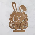 Mô hình trang trí chú thỏ Phục sinh (Easter) đáng yêu in 3D - Thumbnail 2