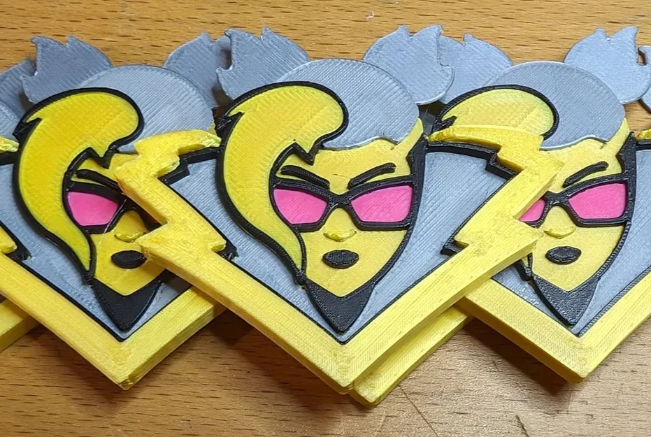 Mô hình 3D Huy chương Valeria (Valeria's Medallion) từ Fortnite - Image 1