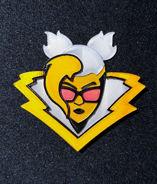 Mô hình 3D Huy chương Valeria (Valeria's Medallion) từ Fortnite - Image 3