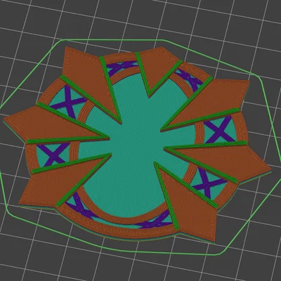 Mô hình Montague's Medallion Fortnite: Tự in 3D không cần AMS