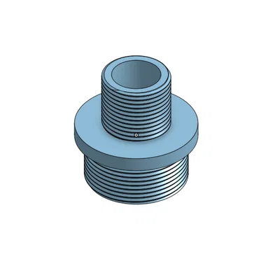 Adapter chuyển đổi nòng súng Airsoft 21mm sang 14mm in 3D