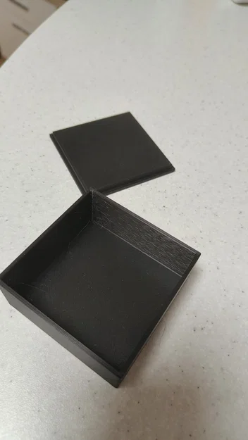 Hộp đựng đồ đa năng có nắp đậy (Box with lid) in 3D đơn giản - Image 2