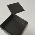 Hộp đựng đồ đa năng có nắp đậy (Box with lid) in 3D đơn giản - Thumbnail 2