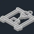 Móc khóa máy in 3D (3D-printer keychain) siêu chi tiết - Thumbnail 2
