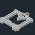 Móc khóa máy in 3D (3D-printer keychain) siêu chi tiết - Thumbnail 5