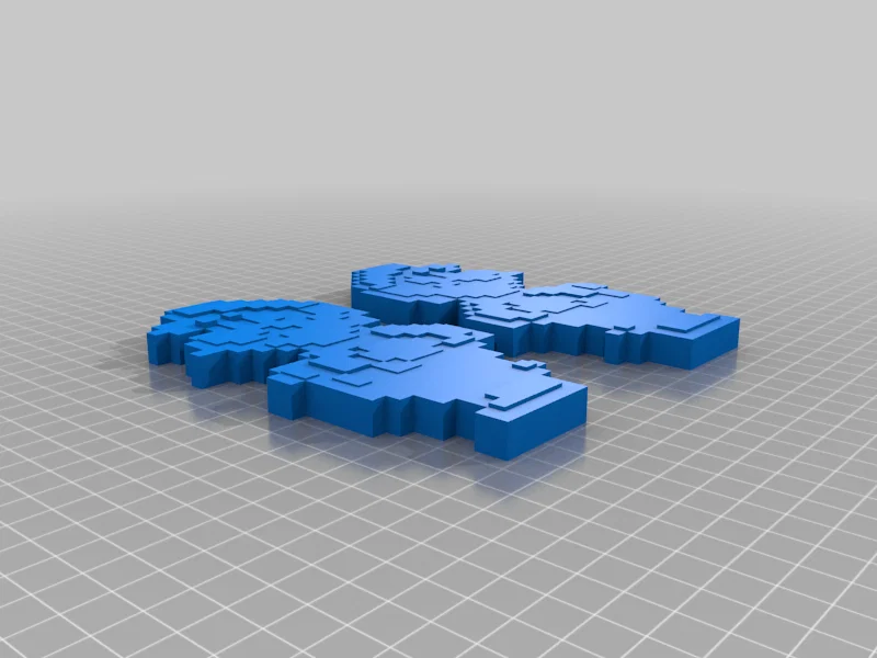 Tượng Super Mario 2 (NES): Mario, Luigi, Toad & Princess Peach - Image 10