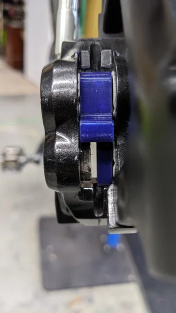 Block chặn piston bảo dưỡng phanh đĩa 4 piston xe MTB - Image 2