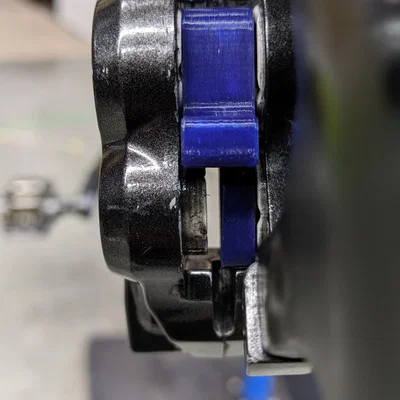 Block chặn piston bảo dưỡng phanh đĩa 4 piston xe MTB