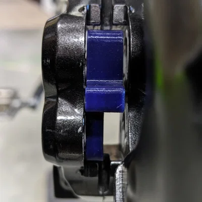 Block chặn piston bảo dưỡng phanh đĩa 4 piston xe MTB