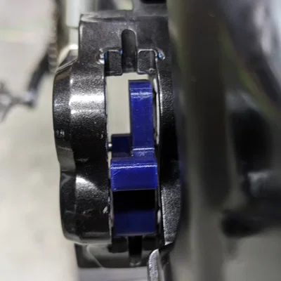 Block chặn piston bảo dưỡng phanh đĩa 4 piston xe MTB
