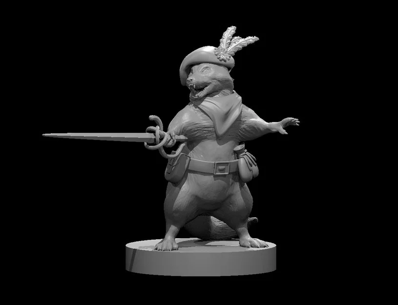Gấu mèo Kiếm sĩ (Raccoon Swashbuckler) - Image 1