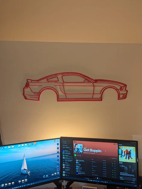 Tranh Treo Tường S197 Mustang (S197 Mustang Wall Art) - Image 1