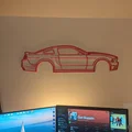 Tranh Treo Tường S197 Mustang (S197 Mustang Wall Art) - Thumbnail 1