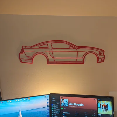 Tranh Treo Tường S197 Mustang (S197 Mustang Wall Art)