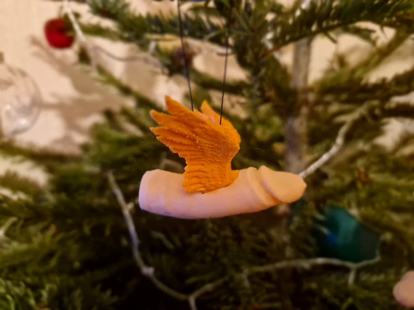 Mô hình trang trí cây thông Noel "Flying Cock" - Image 1